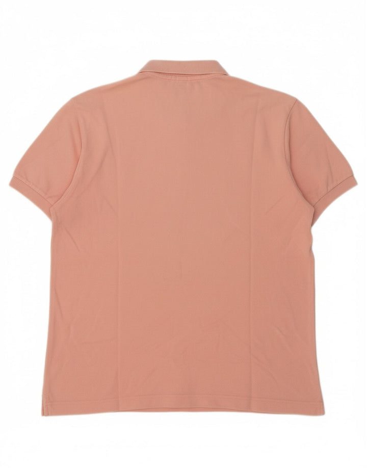 BENETTON Mens Polo Shirt Medium Pink Cotton Vintage Benetton and Second-Hand Benetton from Messina Hembry 
