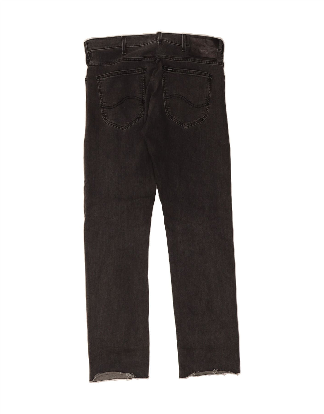 LEE Mens Power Straight Jeans W36 L31 Grey Cotton Vintage Lee and Second-Hand Lee from Messina Hembry 