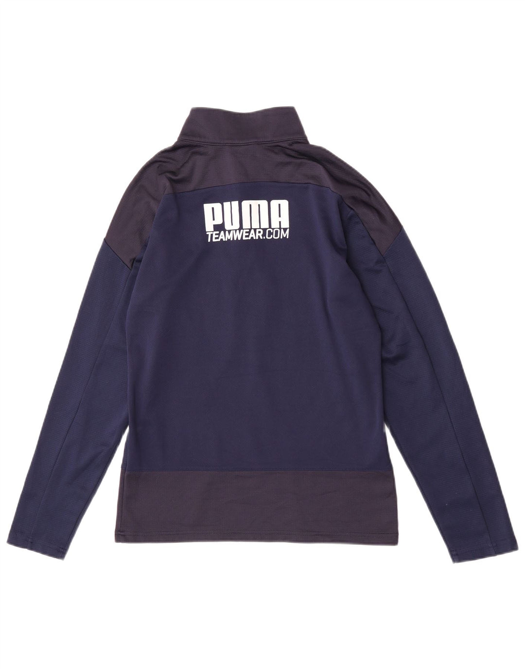 Puma Haut de Survêtement Graphic Pullover Homme Bleu Marine Colorblock