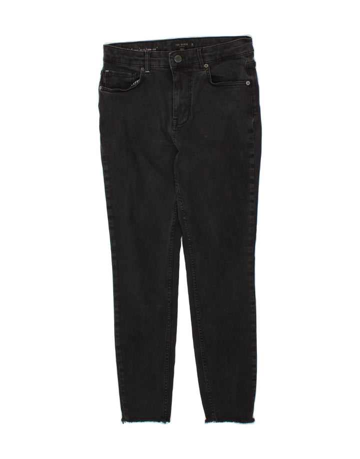 TED BAKER Womens Skinny Jeans W28 L27 Black Modal Vintage Ted Baker and Second-Hand Ted Baker from Messina Hembry 