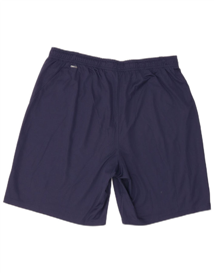 Puma Sportshorts til mænd, store marineblå polyester