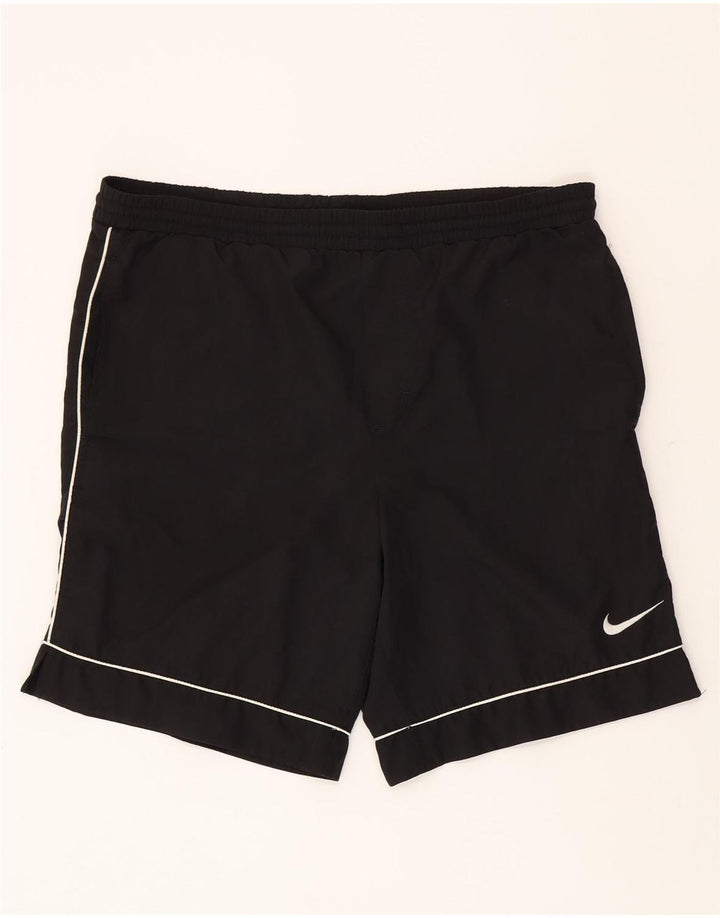 Nike Sportsshorts til mænd, lille sort polyester