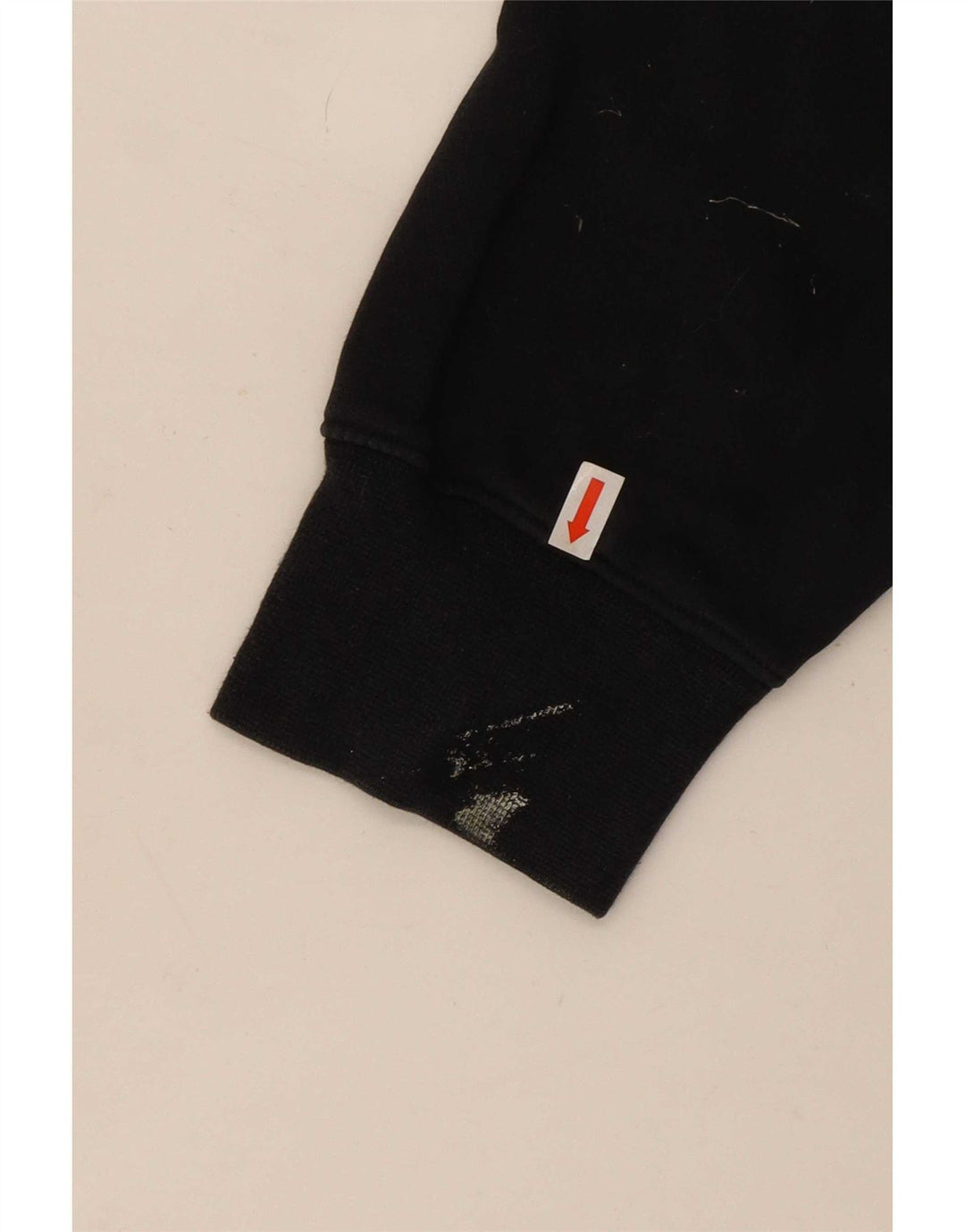 Nike Mens Hoodie Jumper Large Black Cotton