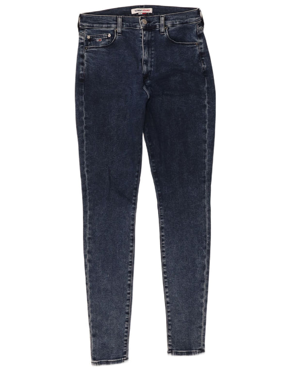 Tommy Hilfiger Dame Sylvia High Rise Skinny Jeans W32 L34 Blå Bomuld