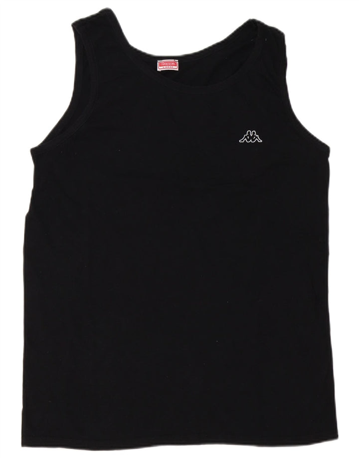 Kappa Mens Vest Top Large Black