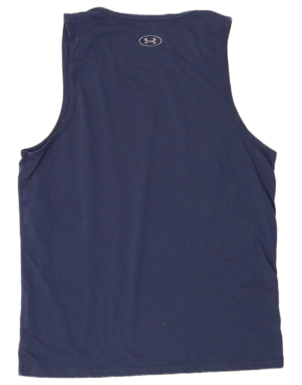 Under Armour Heat Gear Graphic Débardeur XL Homme Bleu Marine Coton