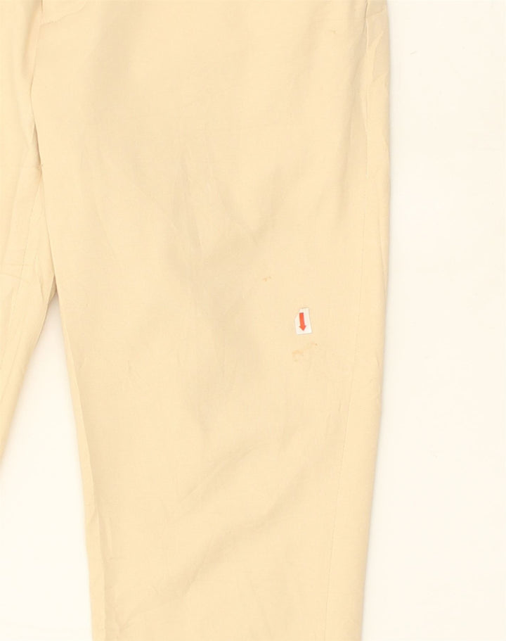 CHAPS Womens Slim Capri Trousers US 8 Medium W32 L21 Beige Cotton | Vintage Chaps | Thrift | Second-Hand Chaps | Used Clothing | Messina Hembry 