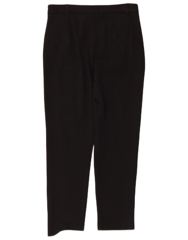 Marks & Spencer Damskie proste spodnie na co dzień UK 10 Small W30 L25 Czarne