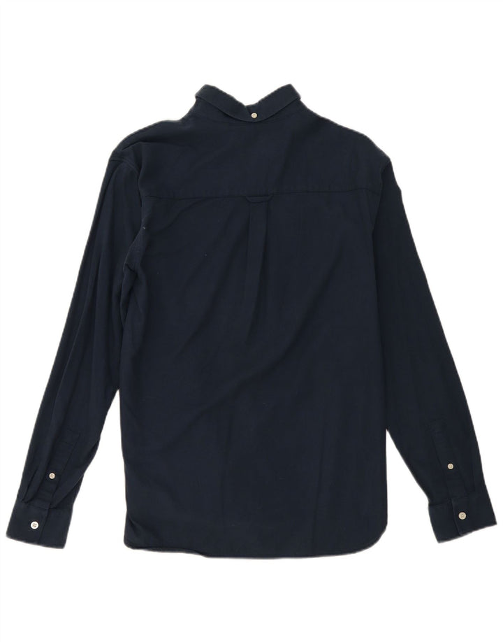 Koszula męska Lyle & Scott, mała, granatowa, bawełniana