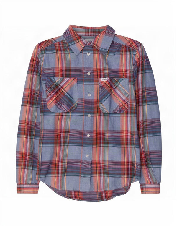 Γυναικείο πουκάμισο Wrangler Loose Fit UK 6 XS Πολύχρωμο βαμβακερό