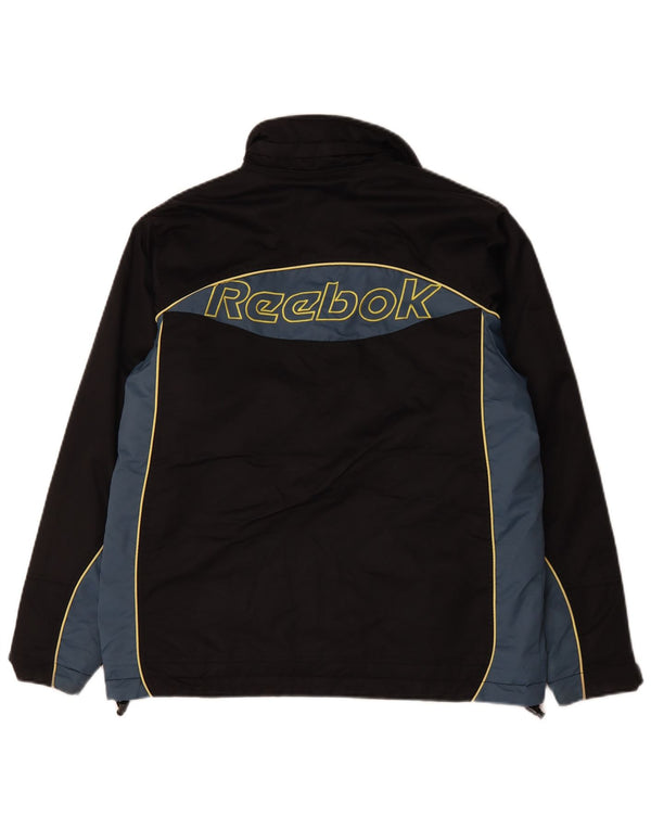 Jachetă Reebok Graphic Windbreaker pentru bărbați UK 34 XS, negru, color block