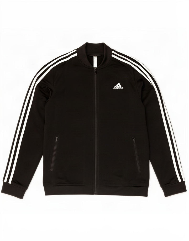 Damska bluza dresowa Adidas UK 12/14 Średni czarny poliester