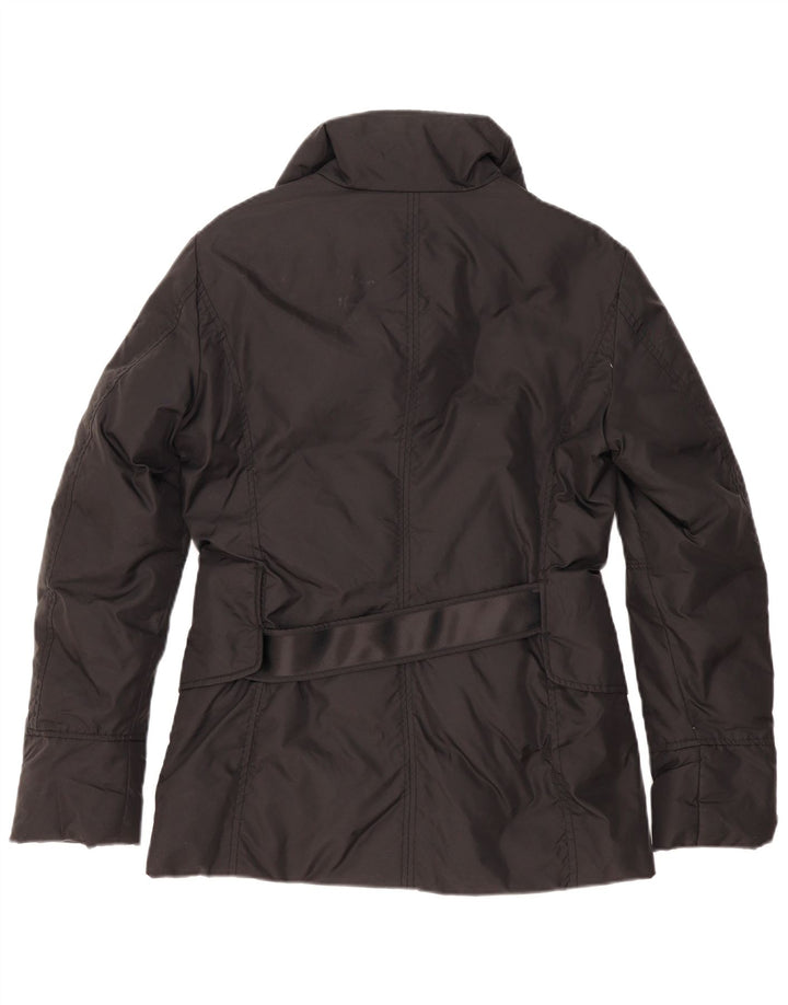 PEUTEREY Womens Padded Jacket IT 44 Medium Black Polyamide