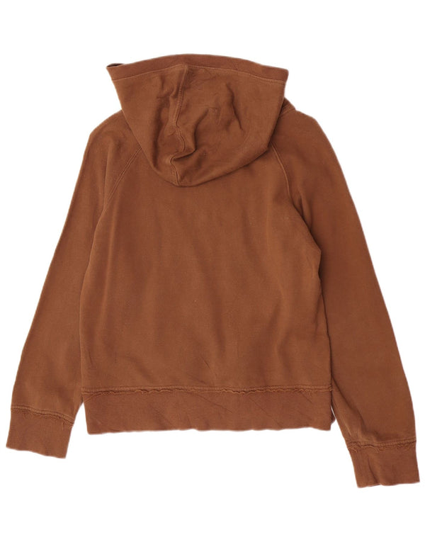 Gap Girls Graphic Regular Fit Sweat à capuche 9-10 ans Large Marron Coton