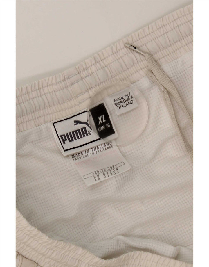 Męskie spodenki sportowe Puma XL, biały nylon