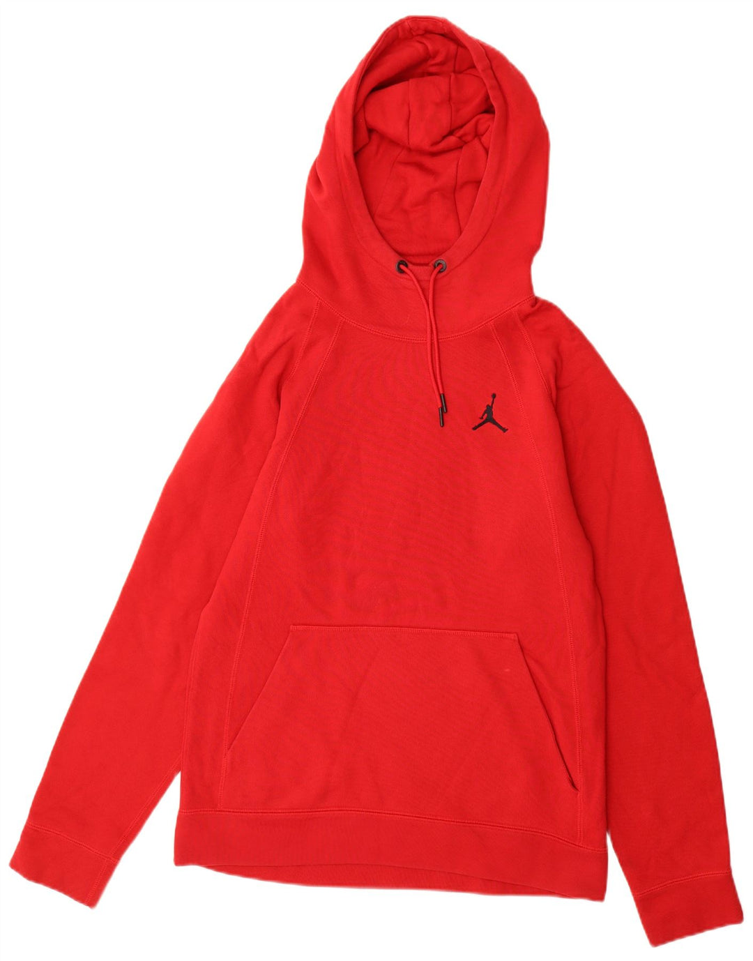 Jordan Mens Hoodie Jumper Medium Red Cotton