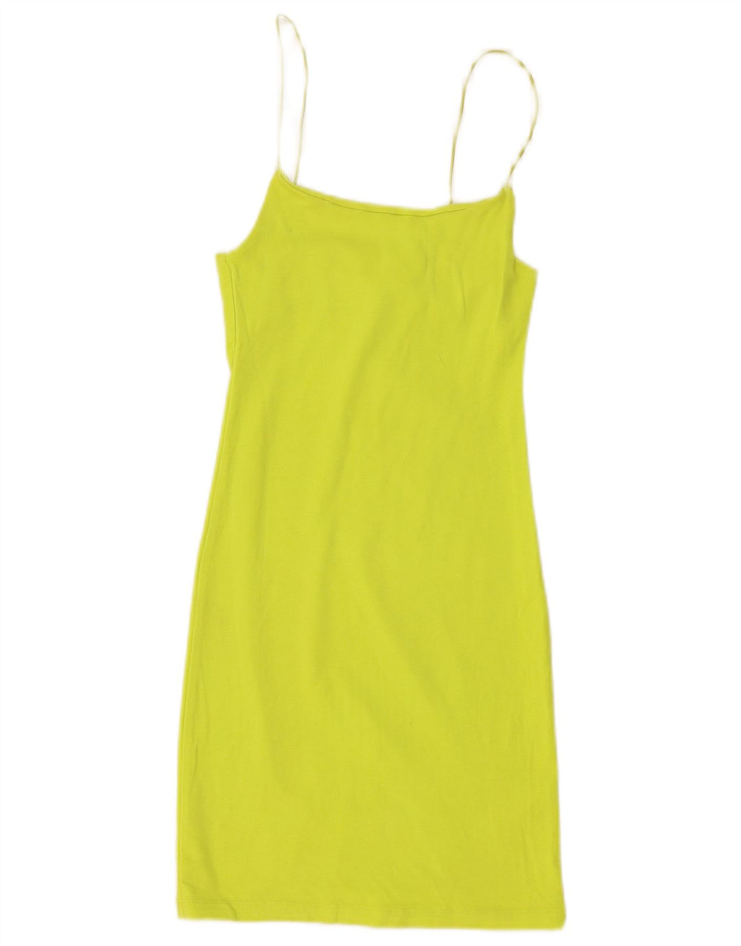 Zara Womens Sundress UK 12 Medium Green Cotton