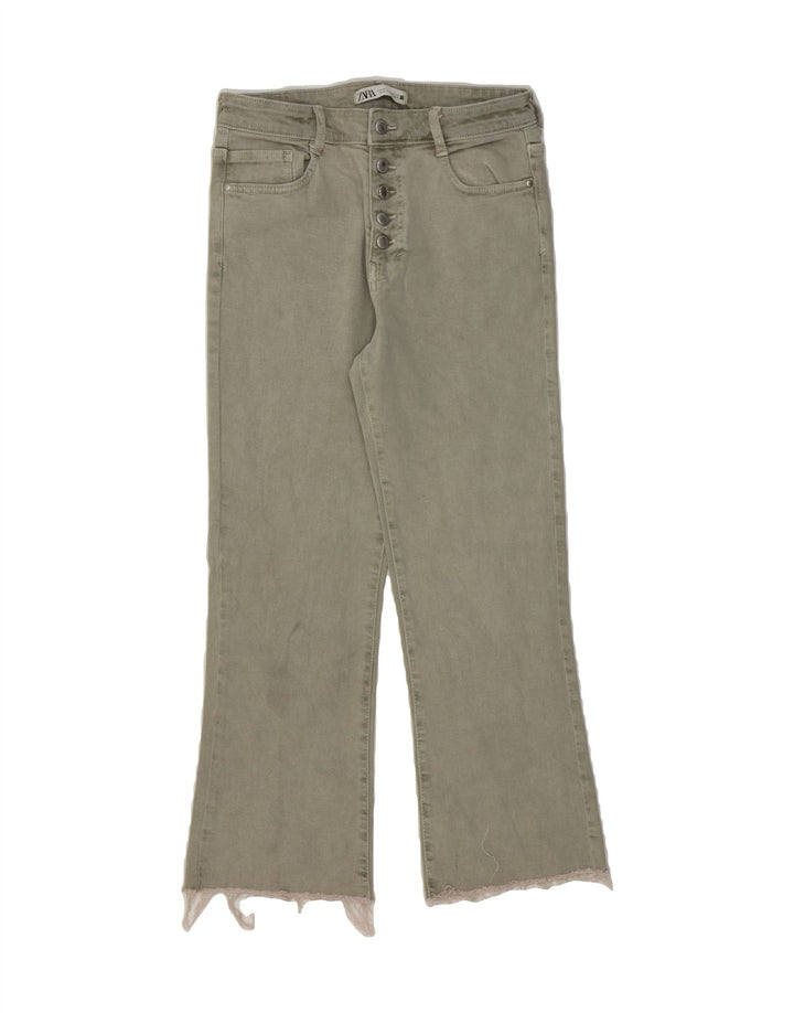 ZARA Womens Bootcut Jeans EU 38 Small W28 L27 Grey Cotton Vintage Zara and Second-Hand Zara from Messina Hembry 