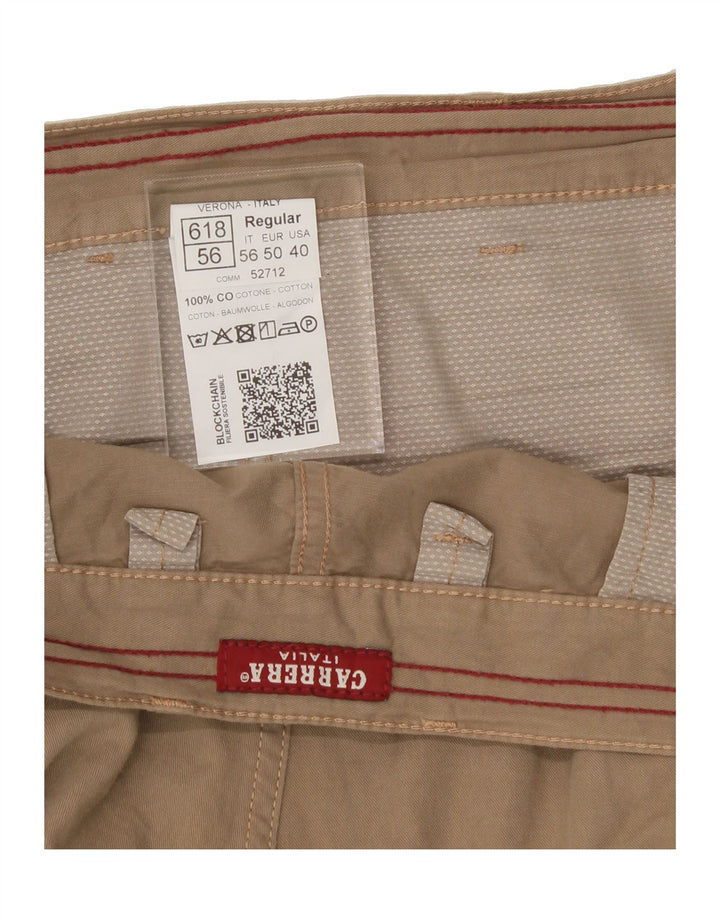CARRERA Mens Regular Cargo Shorts W40 XL Beige Cotton Vintage Carrera and Second-Hand Carrera from Messina Hembry 