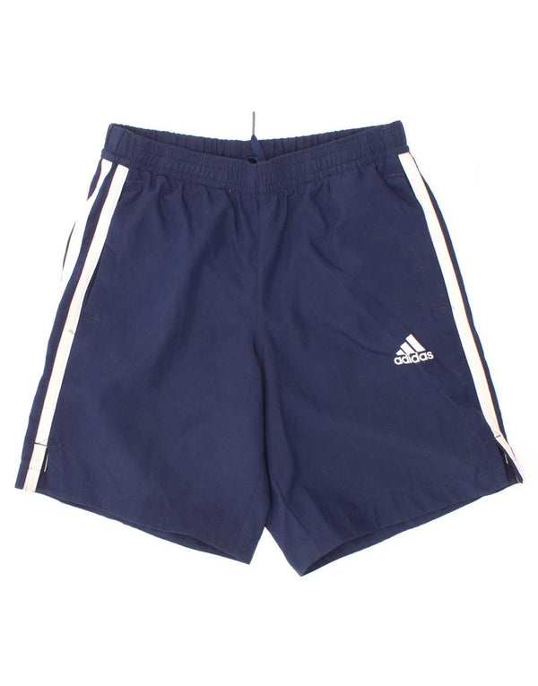 Adidas Boys Aeroready Sport Shorts 5-6 Years Navy Blue Polyester