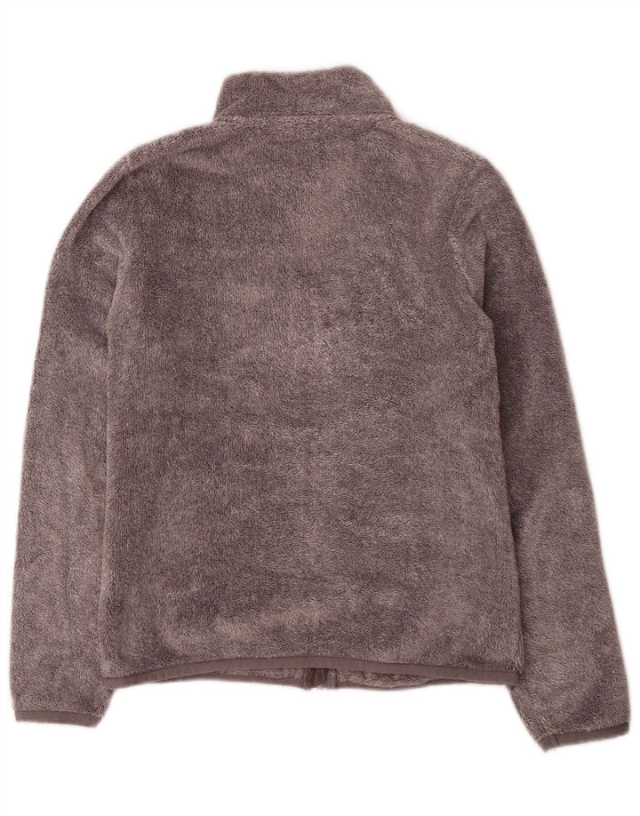 Weird Fish Damen Fleecejacke UK 10 Small Grau Polyester