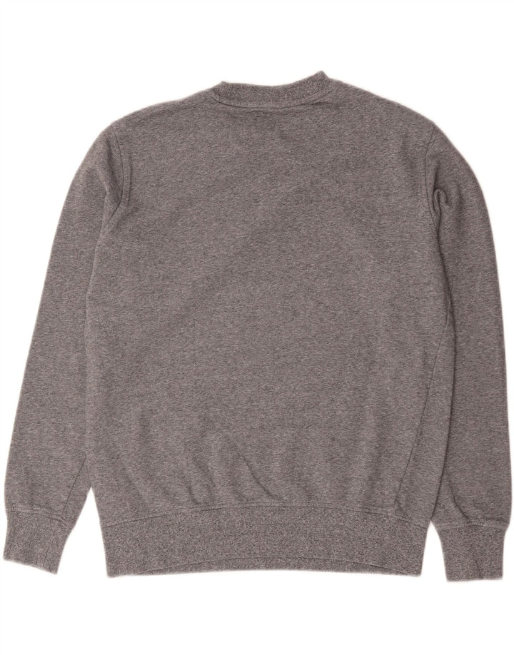 Marks & Spencer Herre sweatshirt Jumper Medium Grey Flecked Bomuld