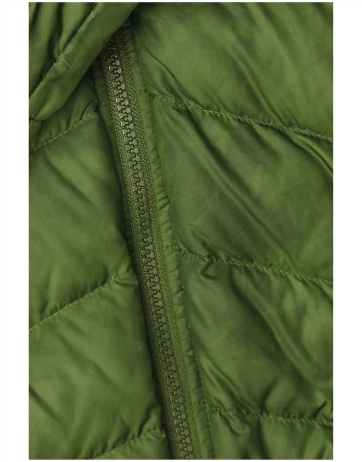 Giacca reversibile con cappuccio The North Face da ragazzo 10-11 anni verde medio