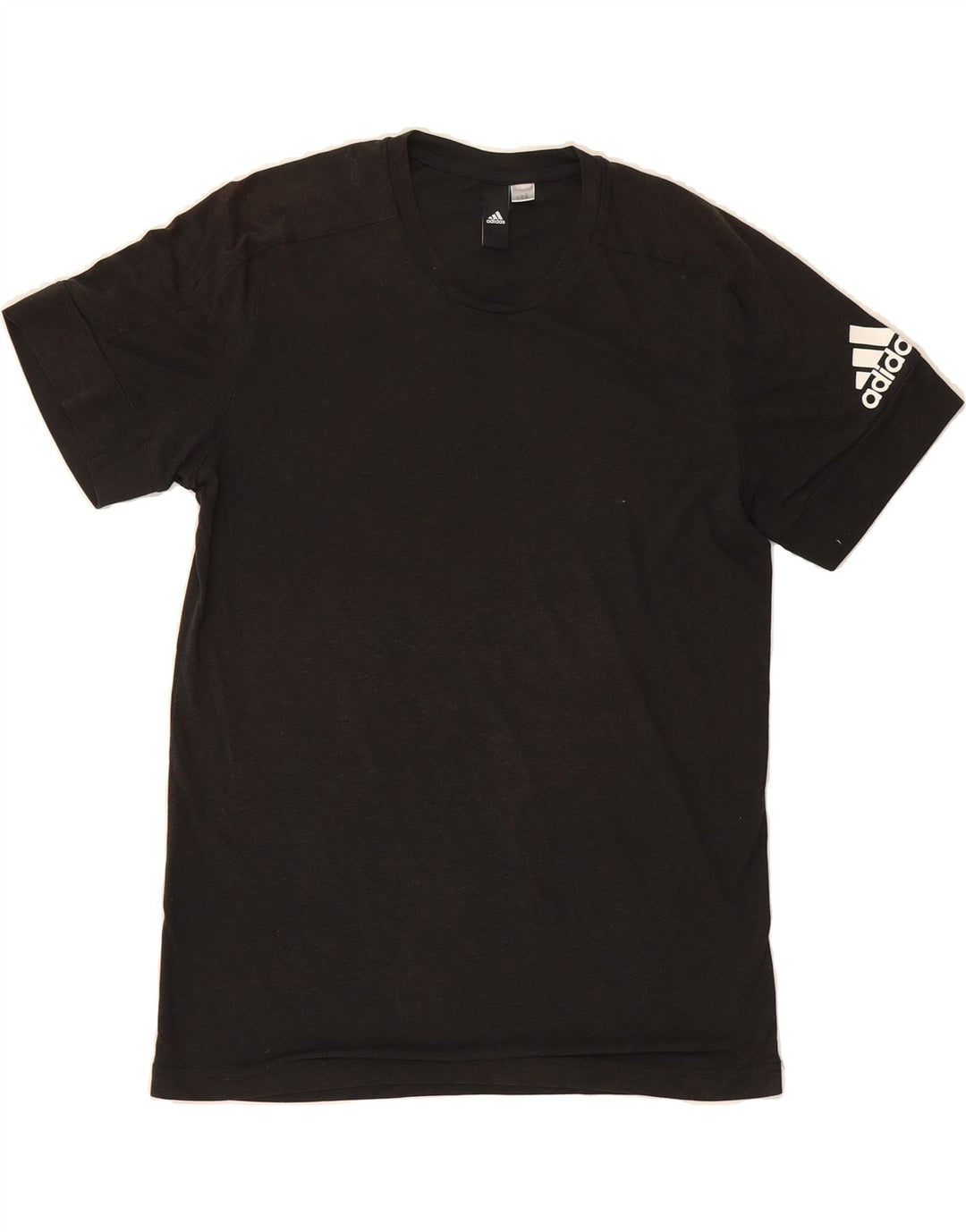 ADIDAS Mens T-Shirt Top Medium Black Vintage Adidas and Second-Hand Adidas from Messina Hembry 