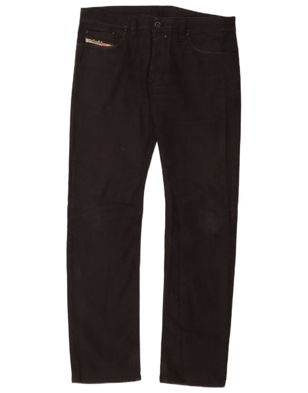 Jeans slim da uomo Diesel W34 L34 cotone nero
