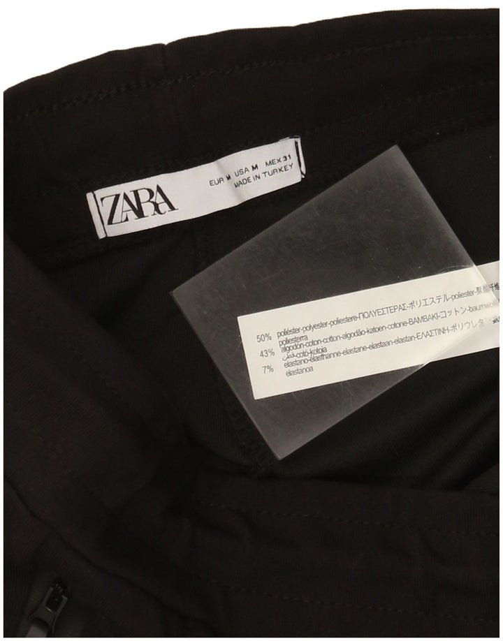 Pantalon De Survêtement Zara Femme Noir Moyen Polyester