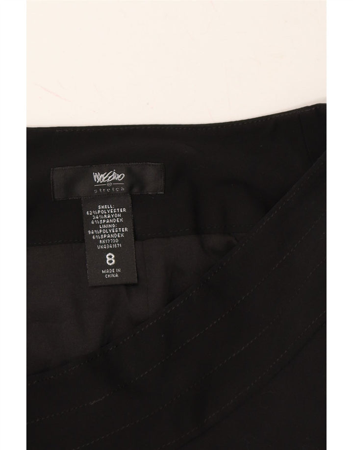 MOSSIMO Womens Pencil Skirt US 8 Medium W28 Black Polyester Vintage Mossimo and Second-Hand Mossimo from Messina Hembry 