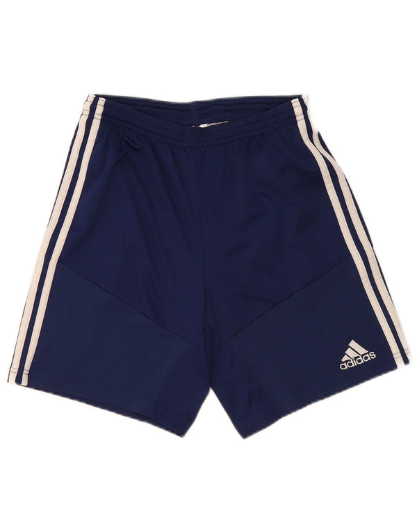 Adidas Boys Climacool Sportsshorts 13-14 år XL Marineblå Polyester