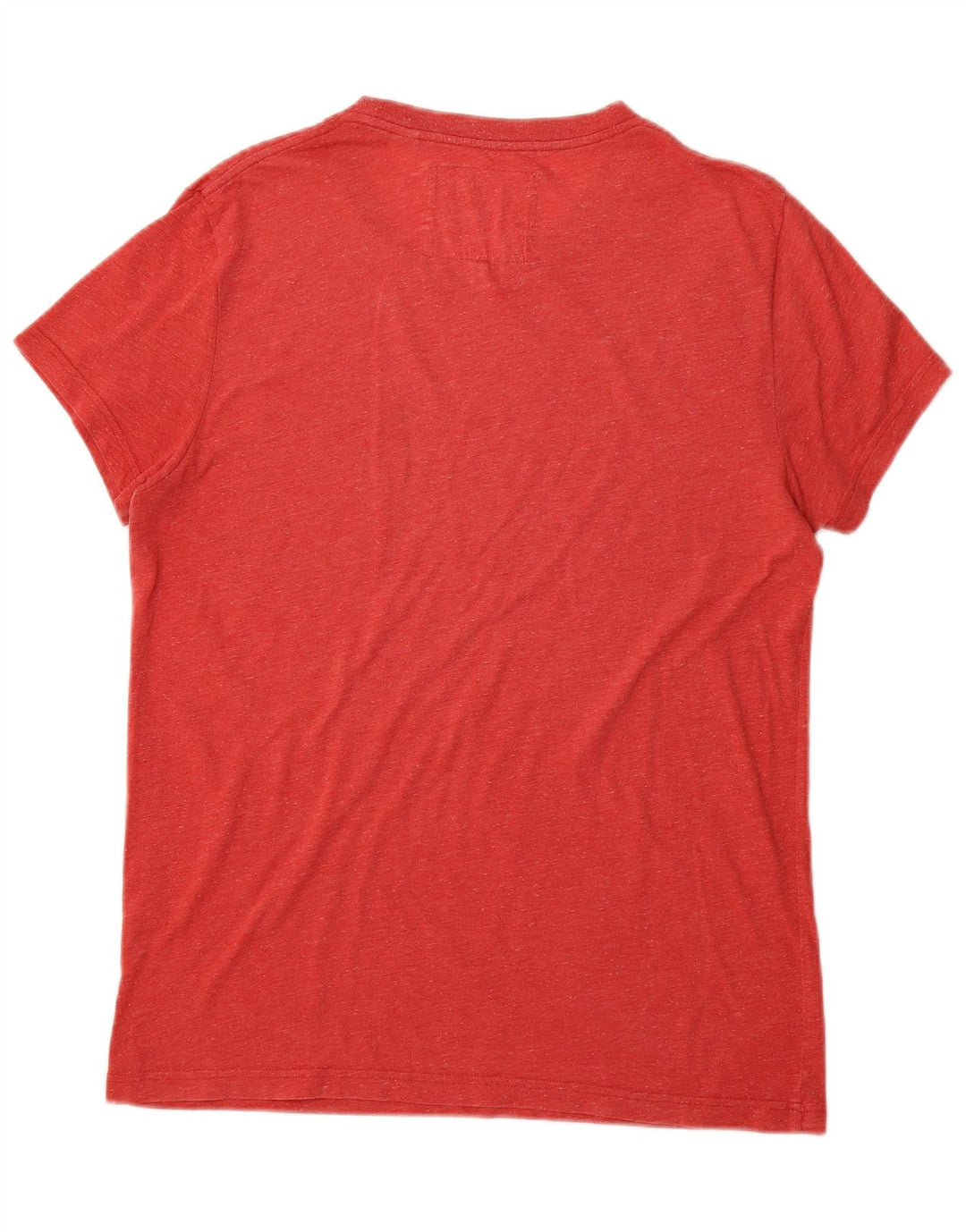 JACK WILLS Mens T-Shirt Top Medium Red Flecked Cotton