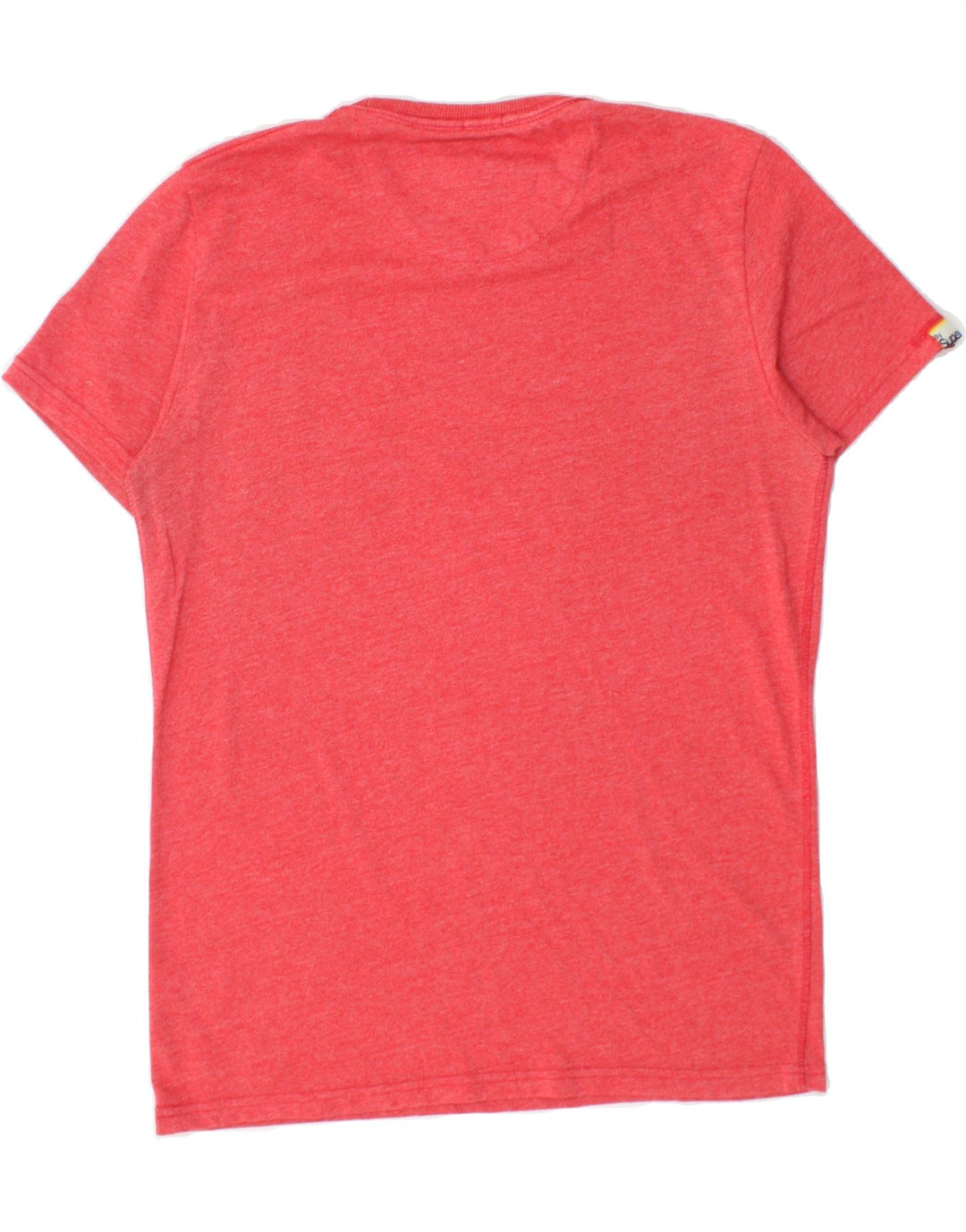 SUPERDRY Mens T-Shirt Top Medium Red Floral Cotton Vintage Superdry and Second-Hand Superdry from Messina Hembry 