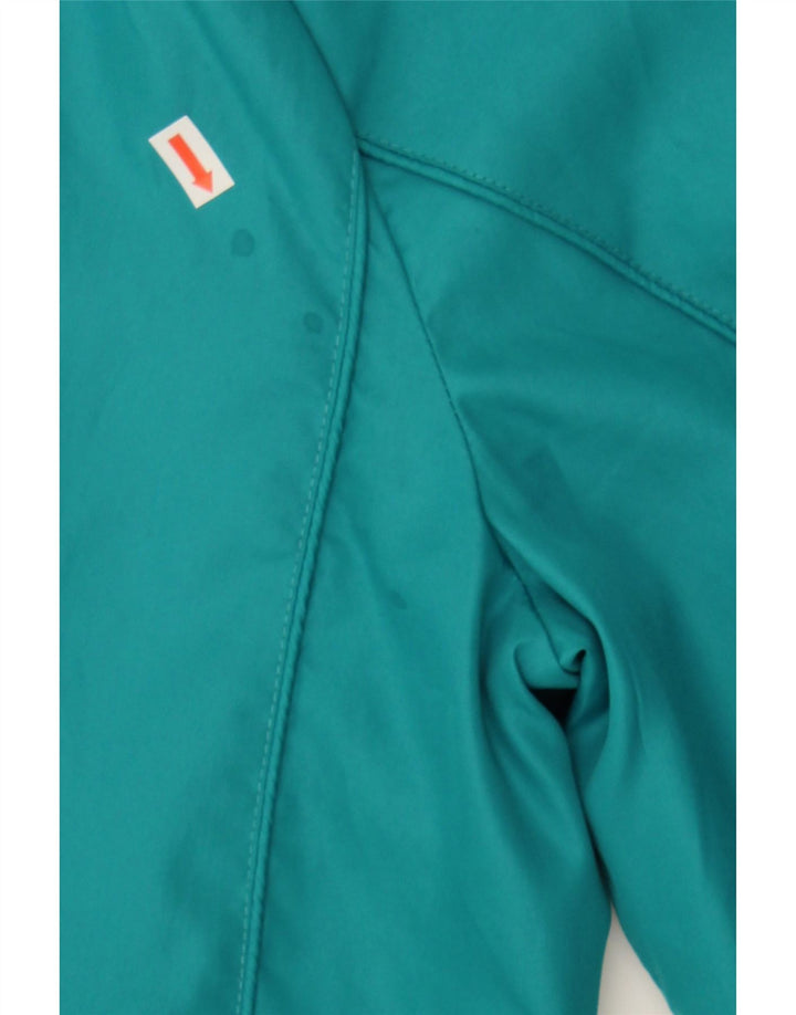 PACO BOUTIQUE Womens Rain Jacket UK 16 Large Turquoise Polyester Vintage Paco Boutique and Second-Hand Paco Boutique from Messina Hembry 