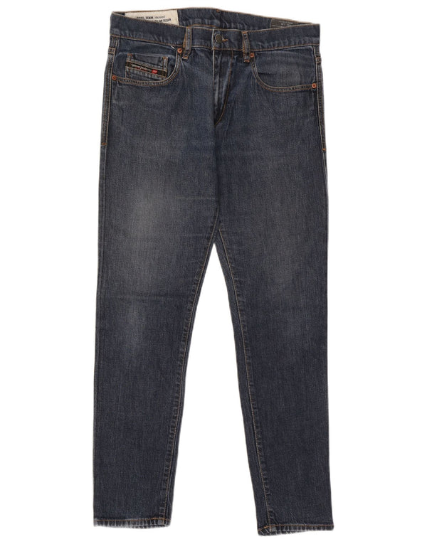 Jeans slim da uomo Diesel W32 L30 Lyocell blu navy