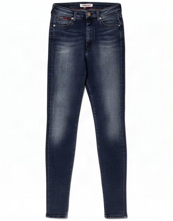 Tommy Hilfiger Męskie jeansy Skinny W26 L32 Niebieskie bawełniane