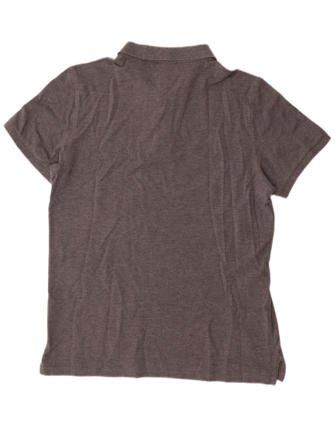 Gant Mens Regular Fit Polo Shirt XL Grey Cotton