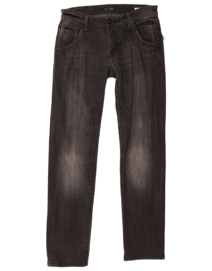 Armani Herre Slim Jeans W31 L30 Grå Bomuld