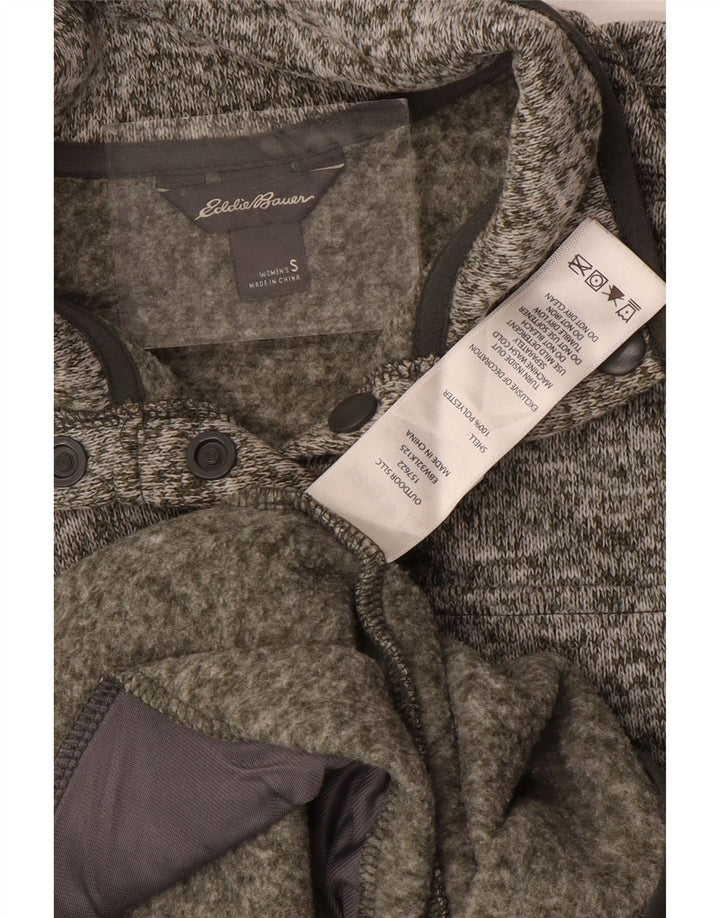 Damska bluza oversize EDDIE BAUER UK 10 Small Grey Flecked