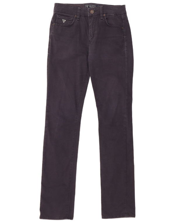 Guess Slim Casual Bukser til mænd W28 L34 Marineblå Bomuld