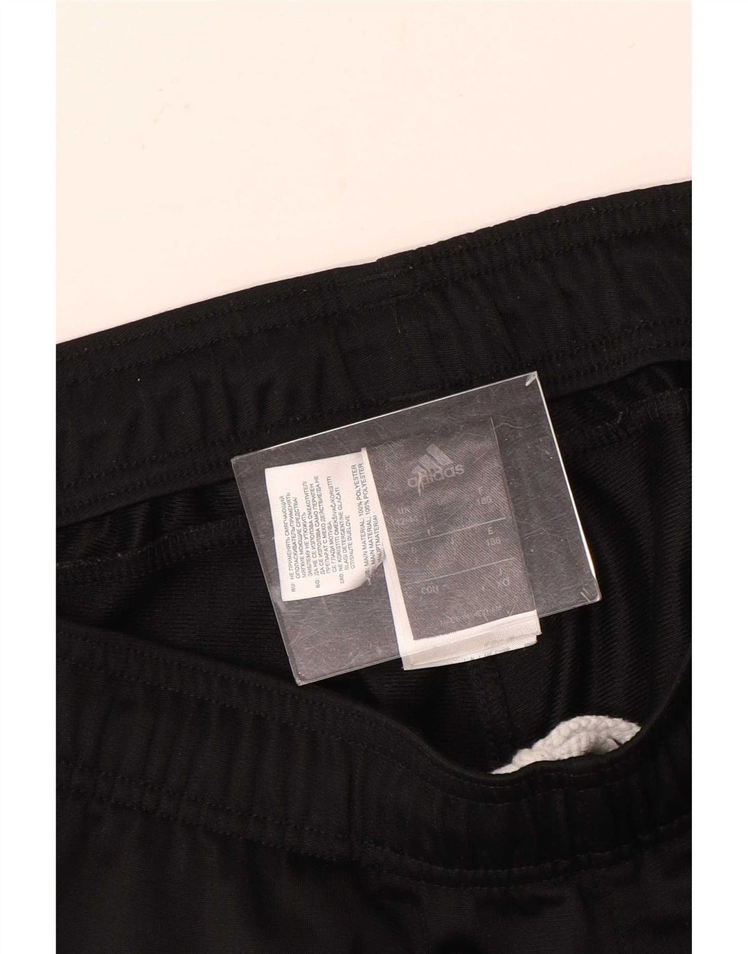 Adidas Mens Tracksuit Trousers UK 42/44 Large  Black Polyester