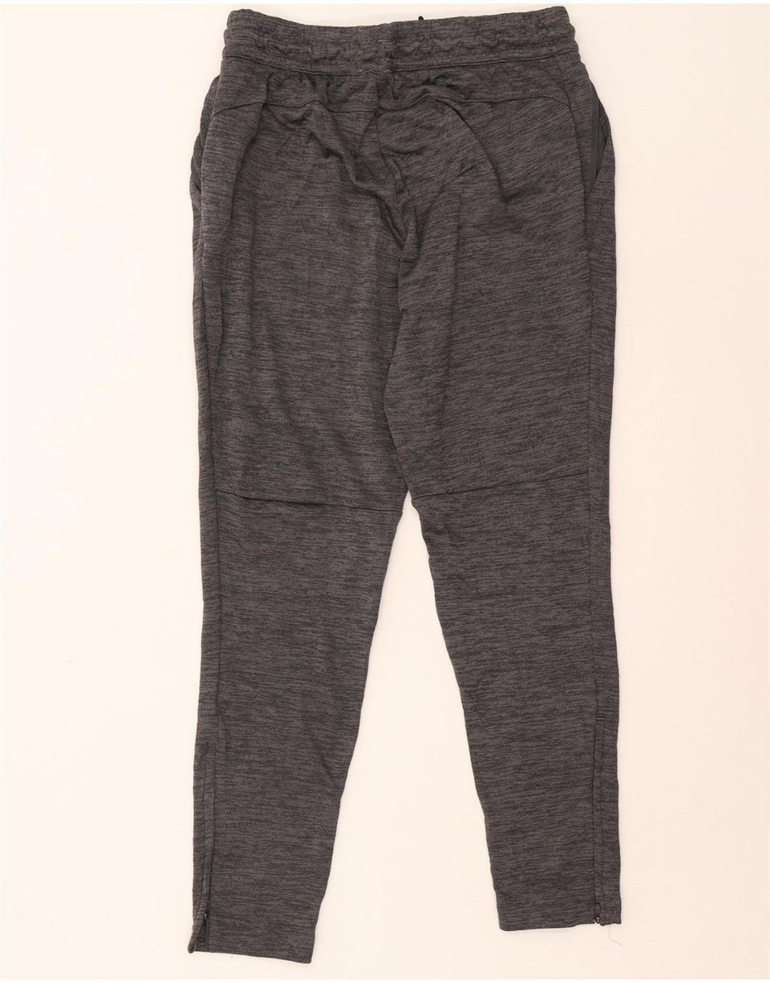 ADIDAS Mens Tracksuit Trousers Medium Grey Flecked Polyester Vintage Adidas and Second-Hand Adidas from Messina Hembry 