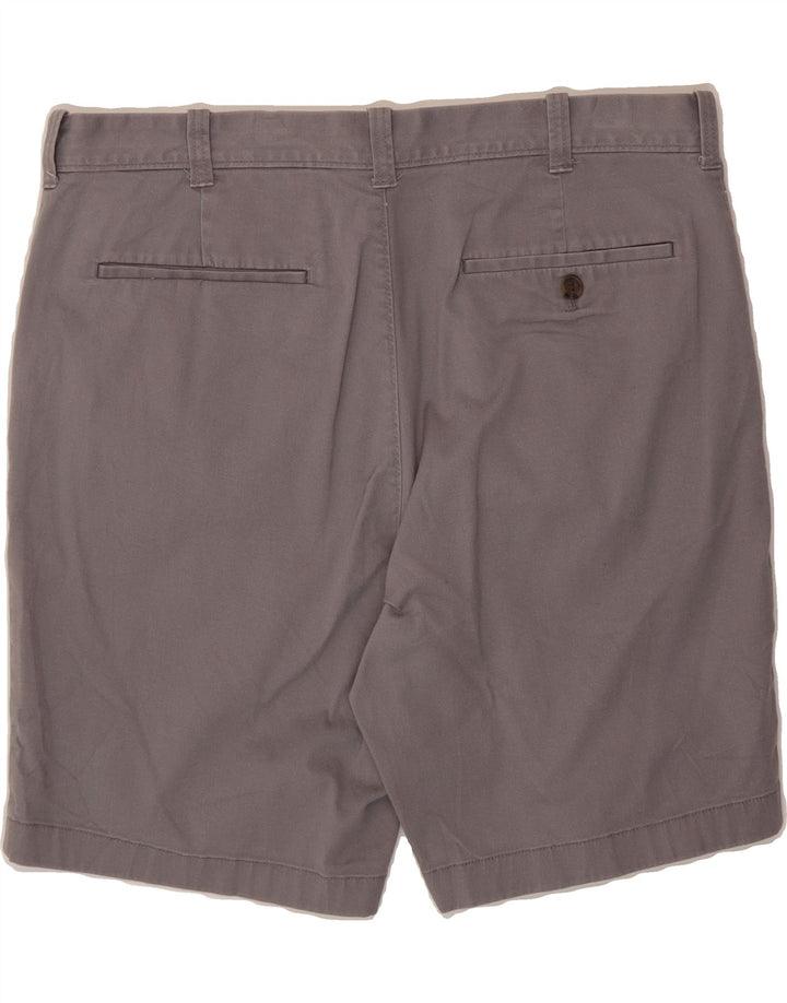 J. CREW Mens Chino Shorts W36 Large Grey Cotton Vintage J. Crew and Second-Hand J. Crew from Messina Hembry 