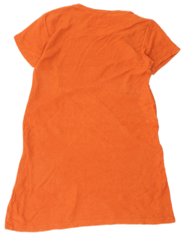 Abito a trapezio Trafaluc da donna Zara UK 10 piccolo arancione