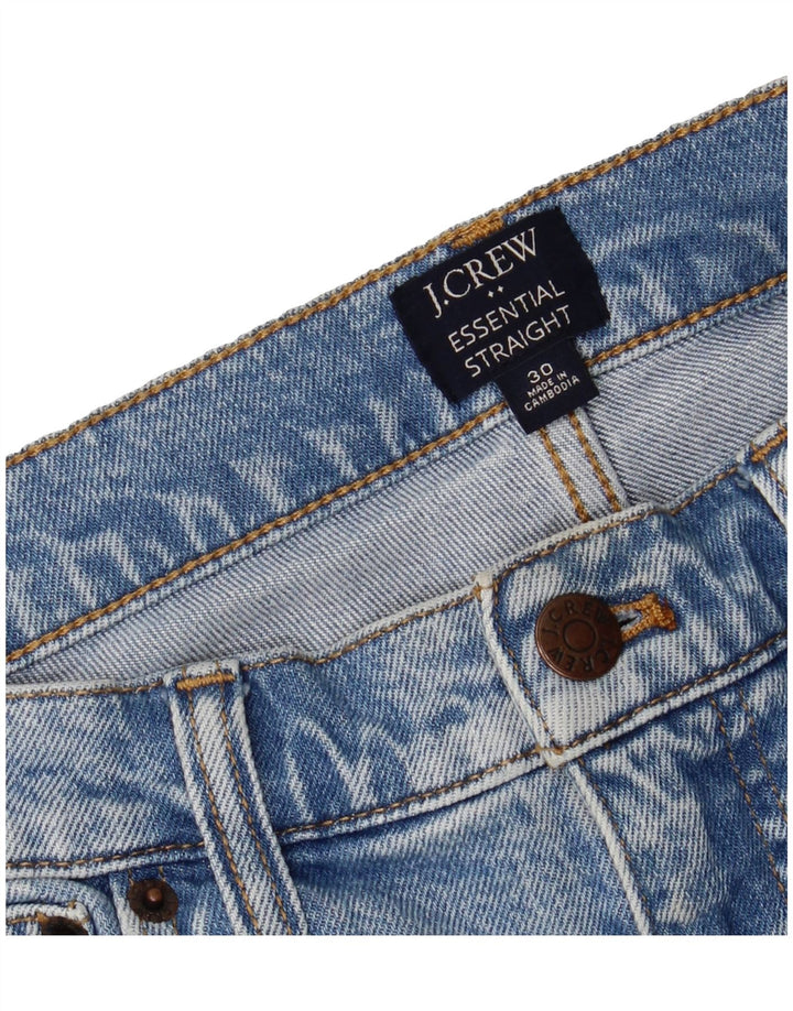 J. CREW Womens Straight Jeans W30 L35 Blue Cotton Vintage J. Crew and Second-Hand J. Crew from Messina Hembry 