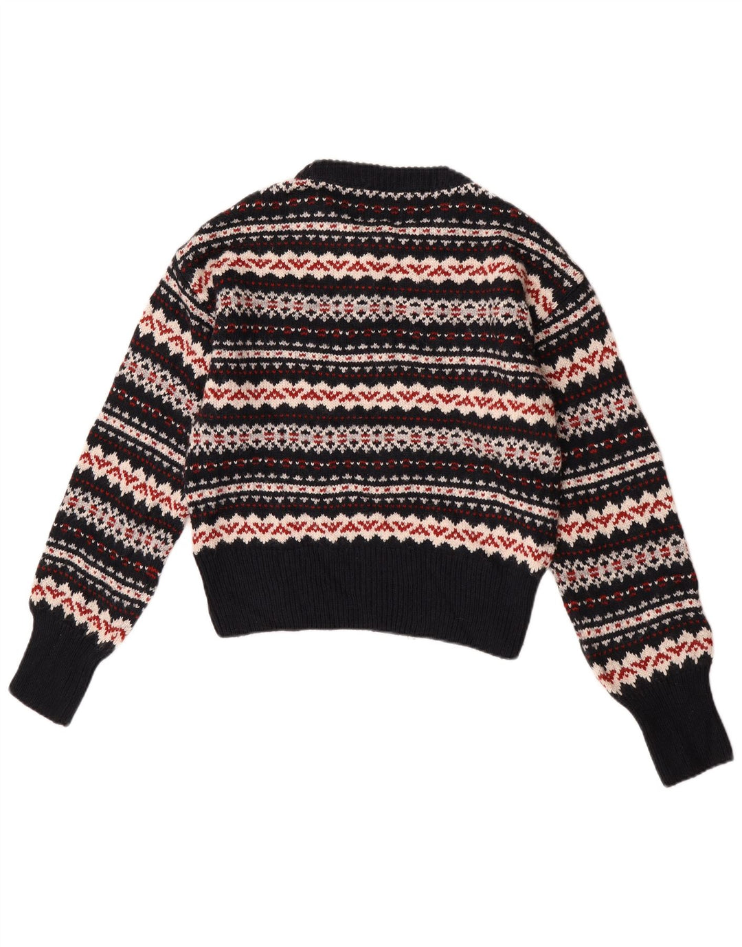 Superdry Womens Crew Neck Jumper Sweater UK 14 Large Multicoloured