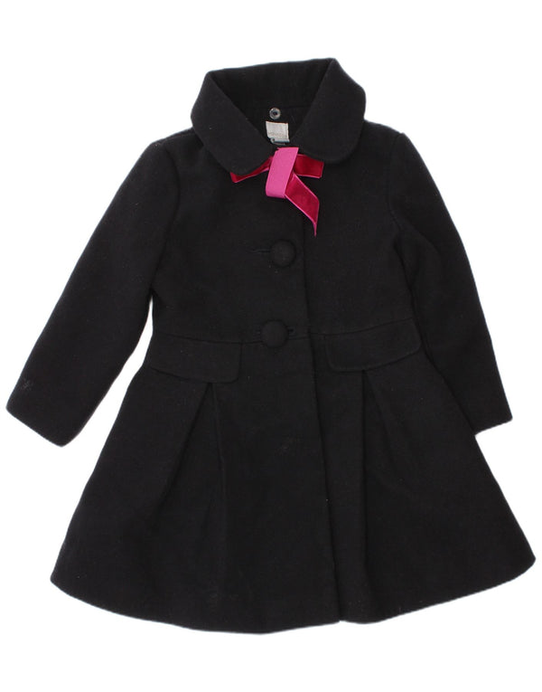 Monsoon Girls Overfrakke 3-4 År Sort Polyester
