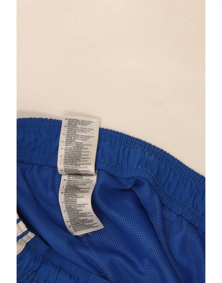 Pantaloni scurți sport pentru bărbați Adidas, mari, albastru, poliester