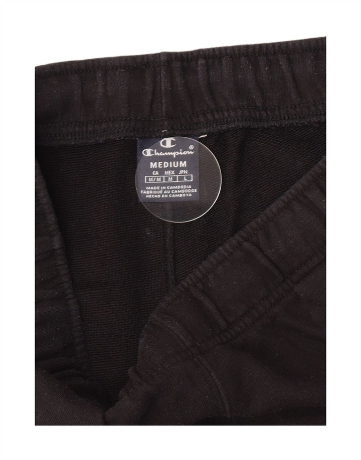 Champion Pantalones cortos deportivos para hombre mediano negro